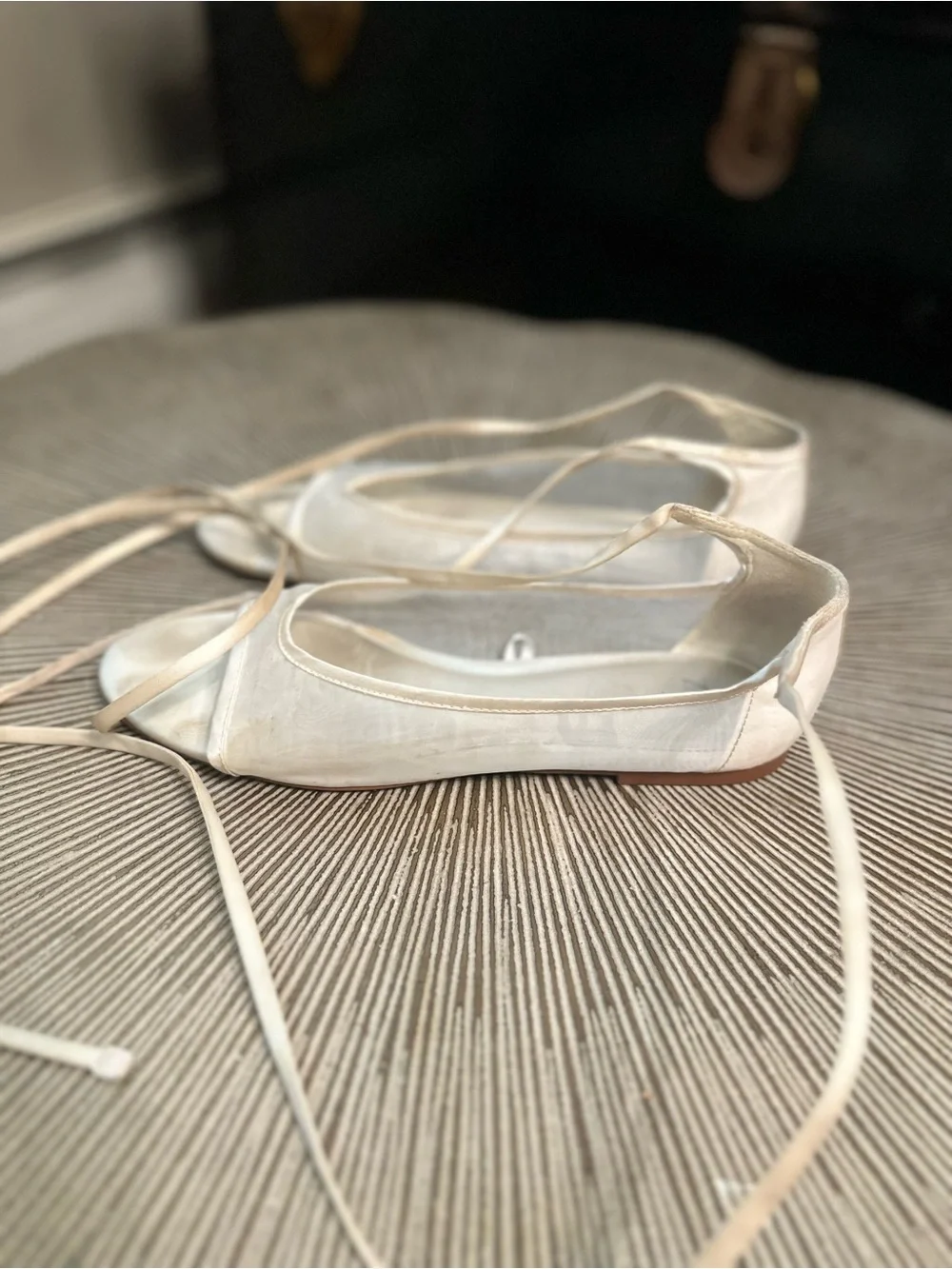 Zara mesh and satin flats - Picture 6 of 9